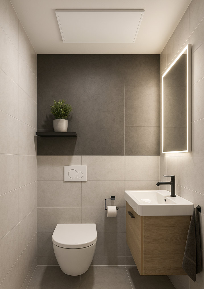 300-Pro-Infrarot Gerade in den Nassräumen macht eine Infrarotheizung Sinn