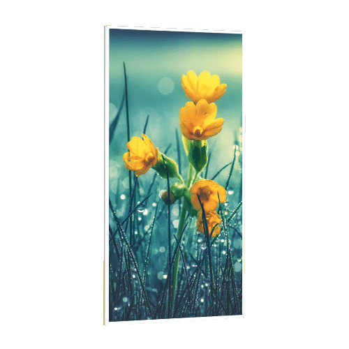 Infrarotheizung Bild Blumen