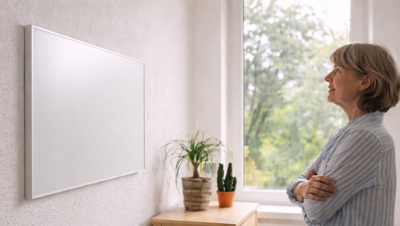 Infrarotheizung Wandmontage Einfache Montage an der Wand