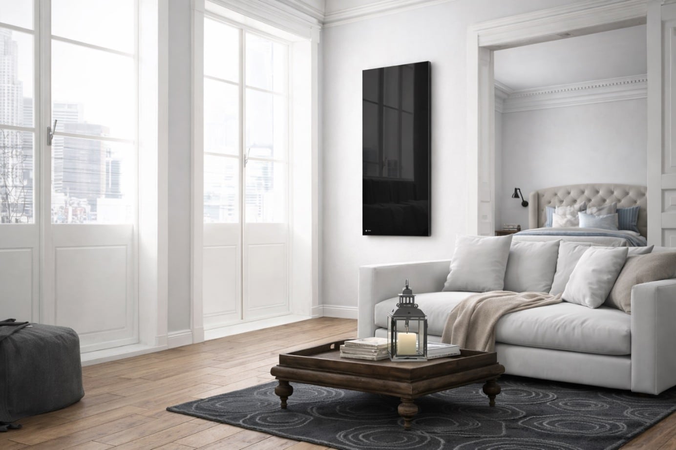 Infrarotheizung im Wohnbereich Altbauwohnung mit schlechter Isolierung