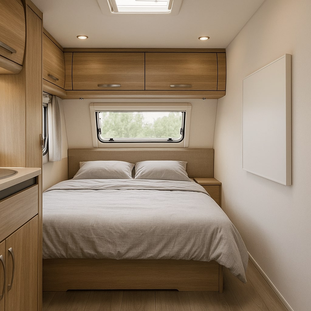 Infrarotheizung im Wohnwagen