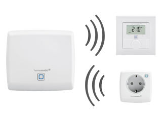 Homematic IP Access Point mit Wandthermostat