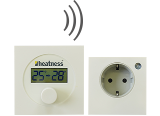 Thermostat Funk TH07 mit Empfänger Stecker RL07