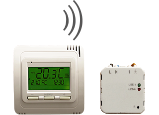 Thermostat Funk TH30 mit Empfänger Unterputz RL10